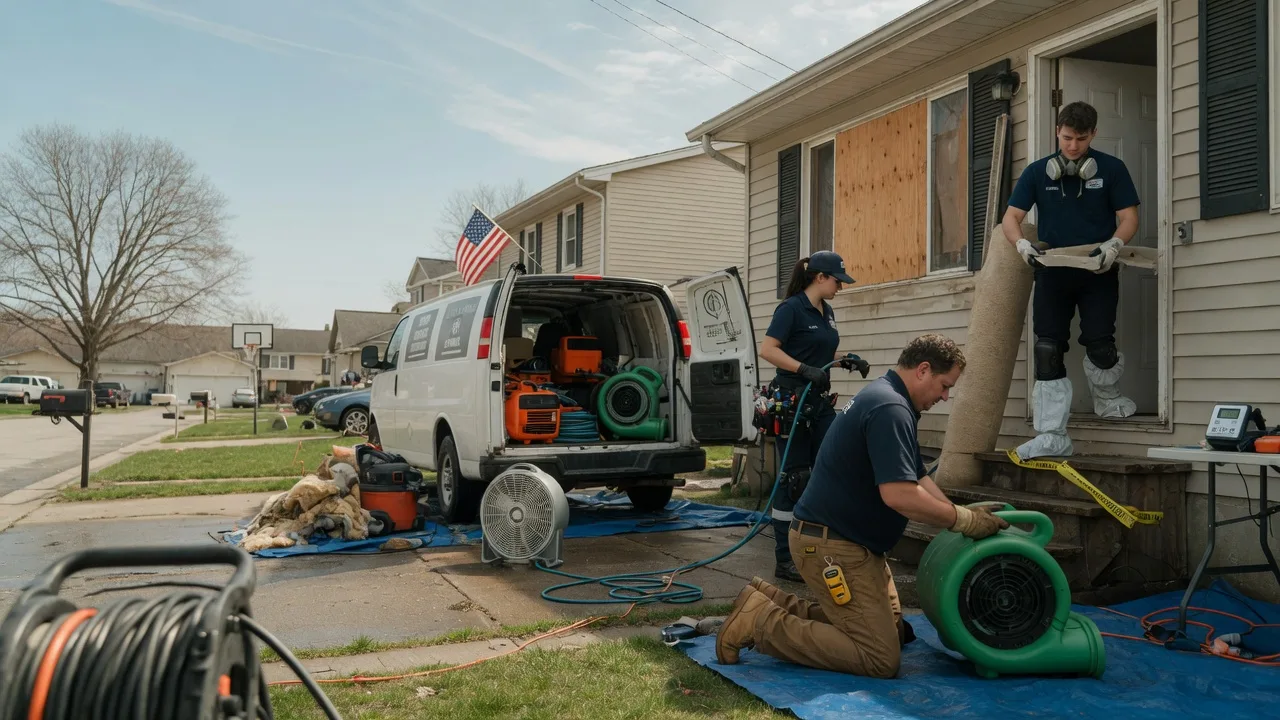 Water Damage Restoration in Otway, OH near me
